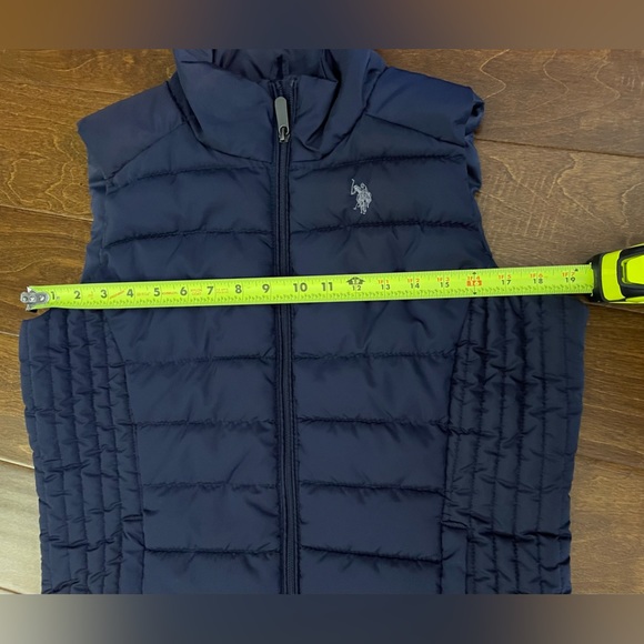 Polo puffed vest - Navy blue - Picture 6 of 8